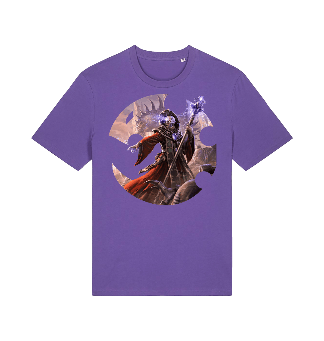 Purple Love Printed T-shirt Front